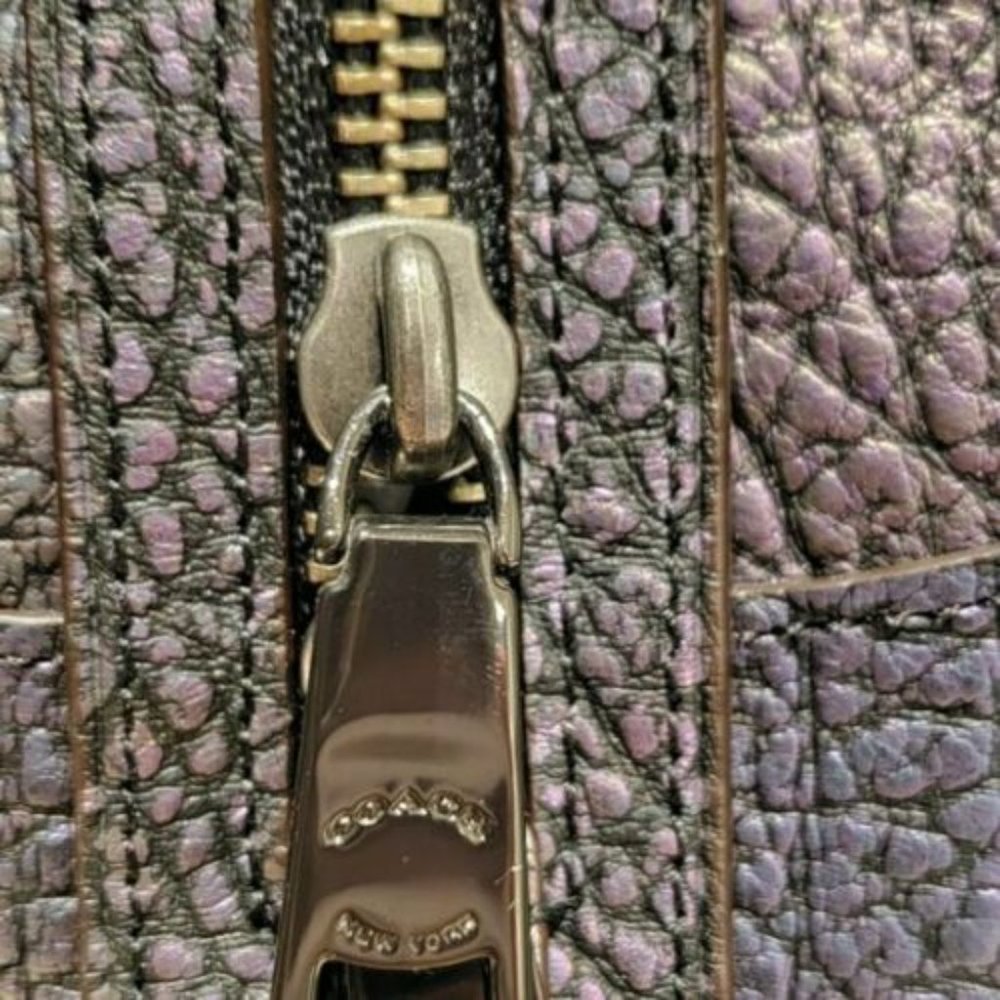 RARE!!! 🦄LARGE🦄 COACH MERCER 30 HOLOGRAM OIL-SLICK MERMAID SATCHEL - Picture 6 of 14